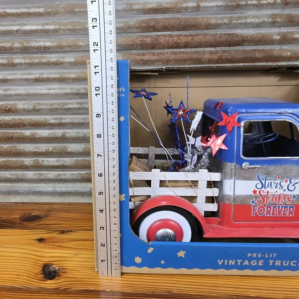 Members Mark Prelit Vintage Trucks July4th